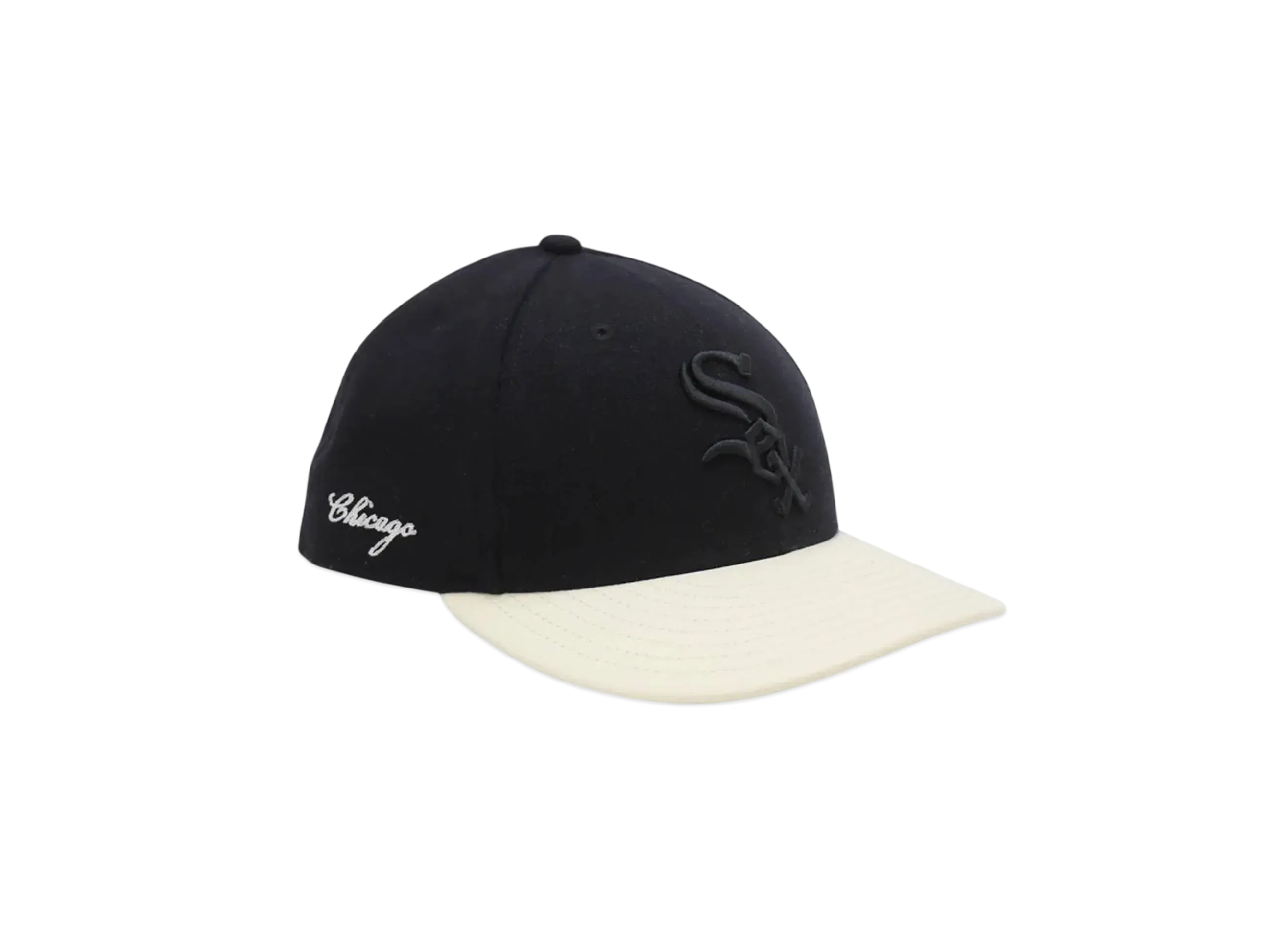 NEW ERA x THE CAP LP 59Fifty 'THE VINTAGE 2.0' Chicago White Sox "Black"