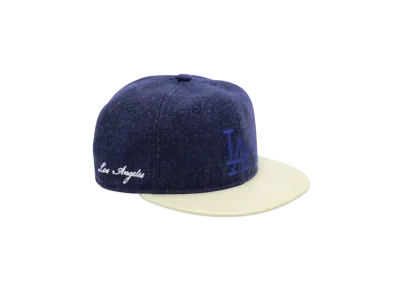 NEW ERA x THE CAP RC 59Fifty 'THE VINTAGE 2.0' Los Angeles Dodgers "Navy"