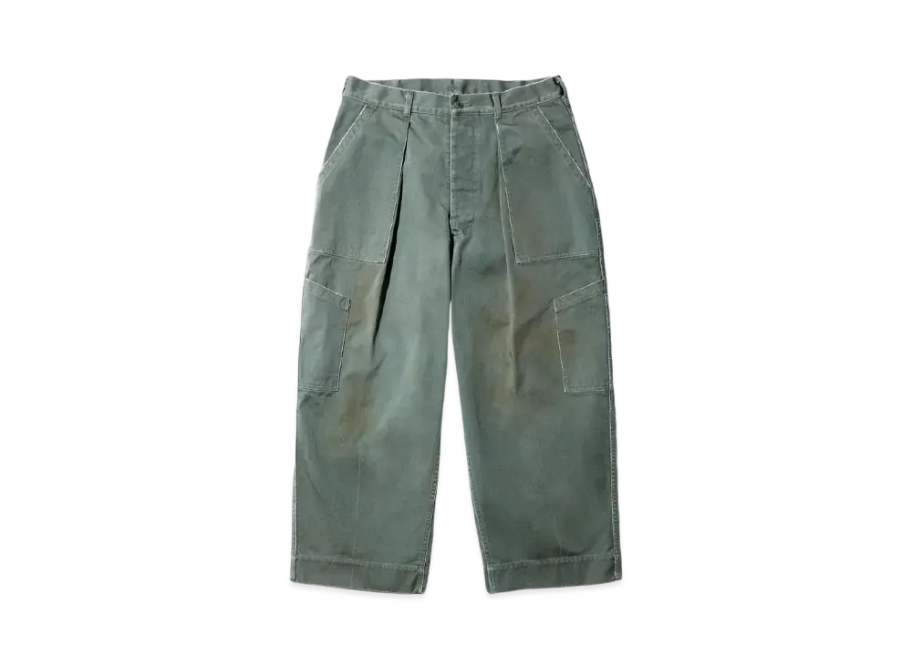 A.PRESSE Vintage USAF Hemmed Bottoms "Green"