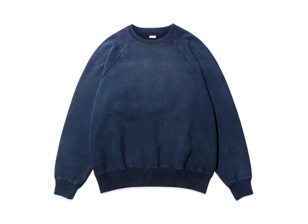 A.PRESSE Vintage Sweatshirt "Navy"