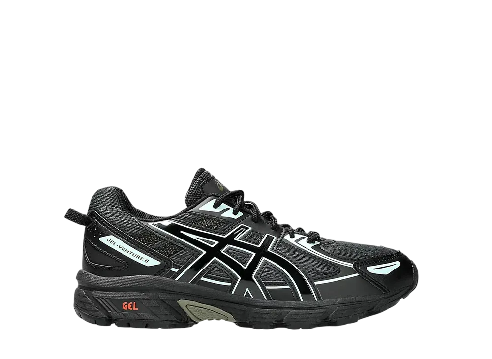 アシックス GS ゲルベンチャー6 "ブラック/ペールブルー" (キッズ)