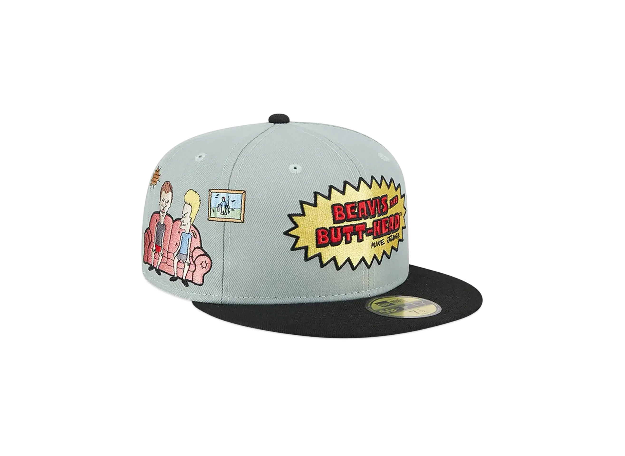 NEW ERA 59Fifty Beavis and Butt-Head "Mint Green"