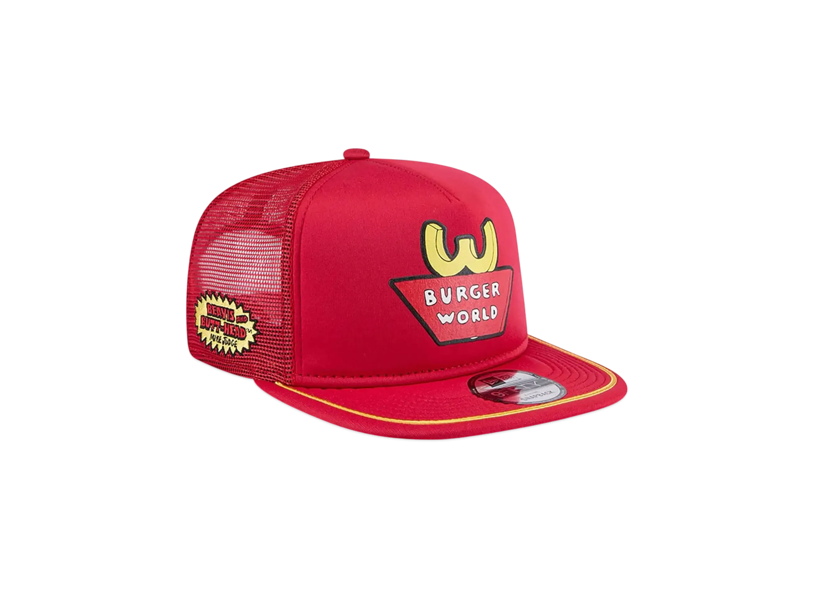 NEW ERA 9Fifty A-Frame Tracker Beavis and Butt-Head "Red"
