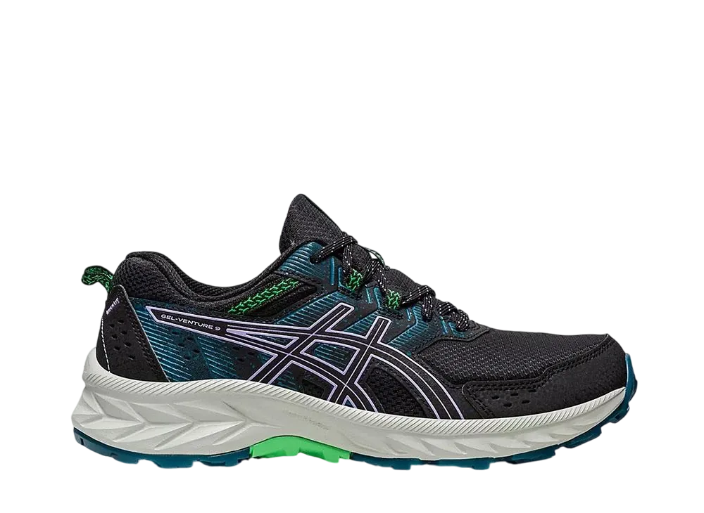 アシックス ウィメンズ ゲルベンチャー9 "ブラック/デジタルバイオレット"