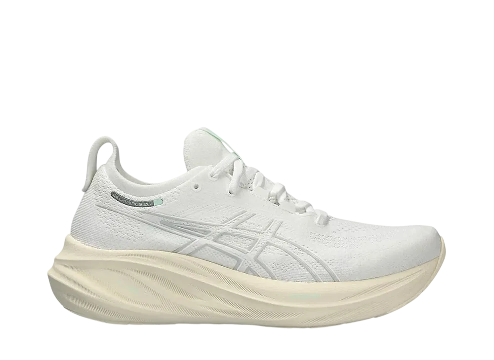 アシックス ウィメンズ ゲルニンバス26 "ホワイト/ホワイト"