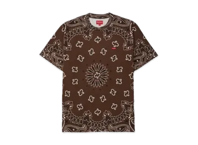 Supreme Small Box Tee "Bandana Brown"(21SS)