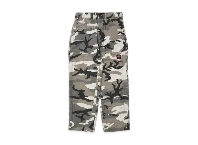 Supreme x Dickies Quilted Denim Work Pant "Grey Camo"