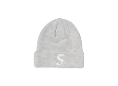 Supreme New Era S Logo Beanie "Ash Grey" (24FW)