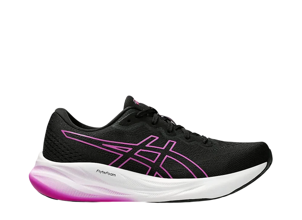 アシックス ウィメンズ ゲルパルス15 "ブラック/ボールドマゼンタ"