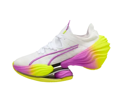 Puma Women's Fast-RB Nitro Elite LD "Puma White/Yellow Alert/Pure Magenta"