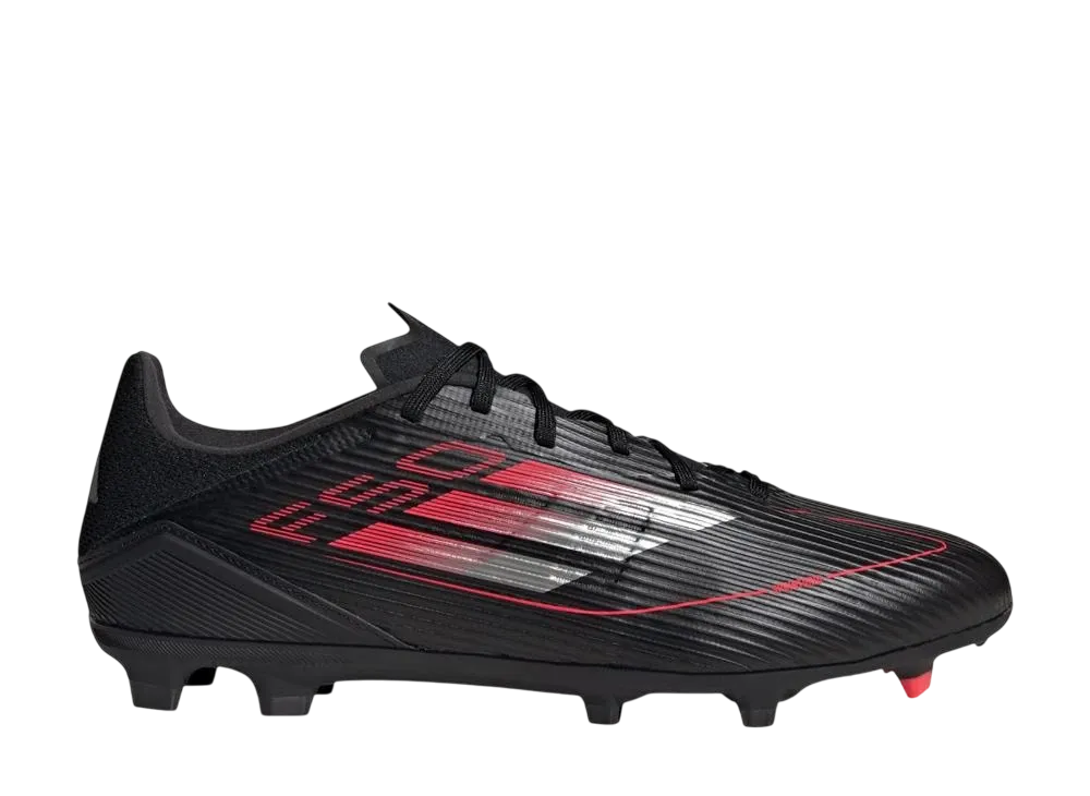 アディダス F50 リーグ FG MG "コアブラック/アイアンメタリック/ルシッドレッド"