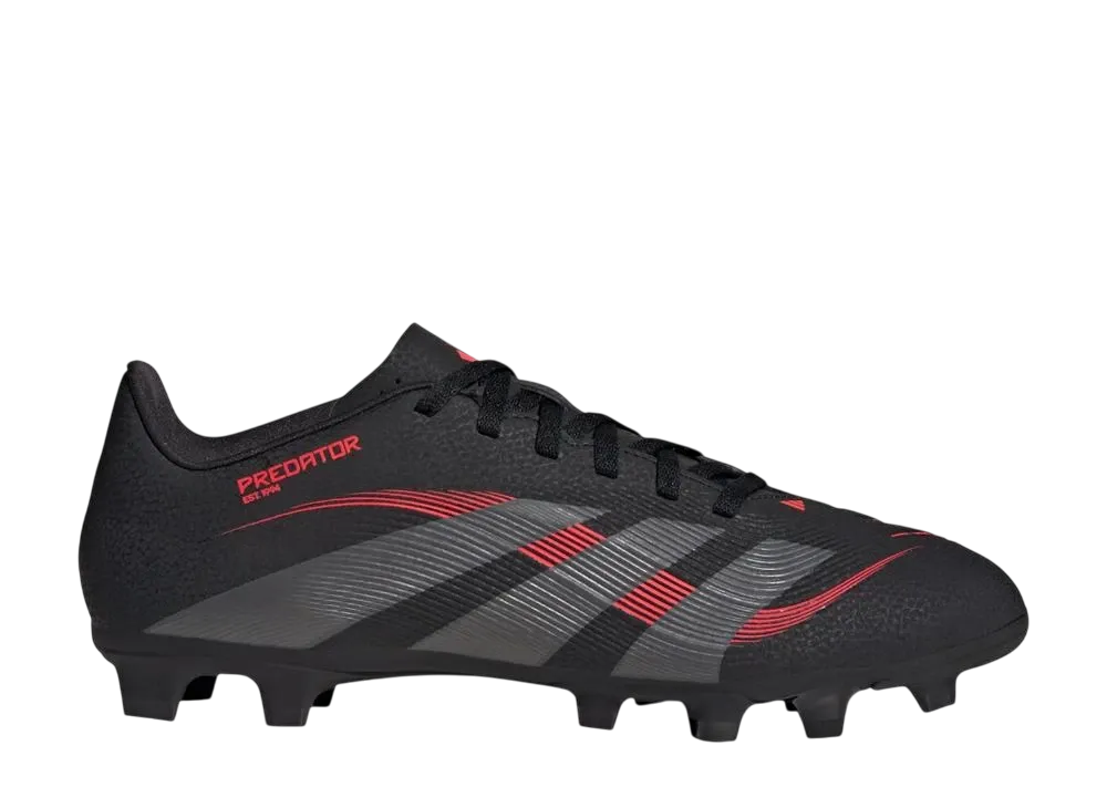 アディダス プレデター クラブ FG MG "コアブラック/グレーフォー/ルシッドレッド"