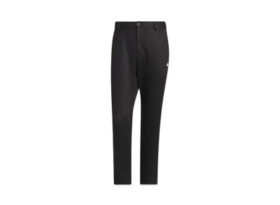adidas Textured Wide Tapered Ankle Pants "Black"