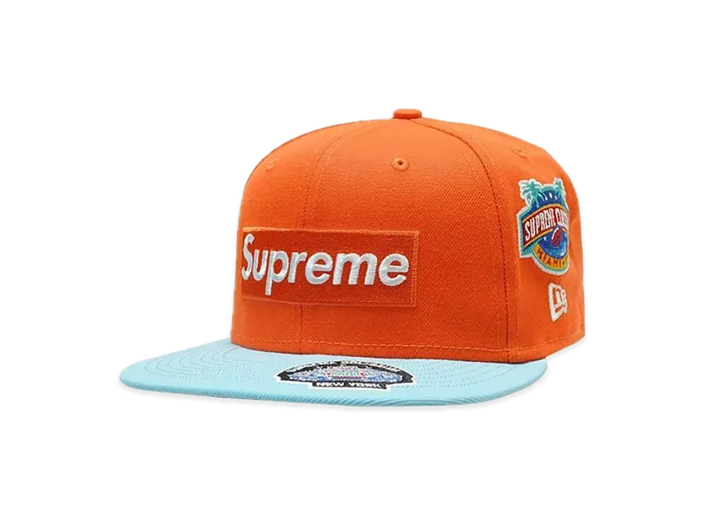 Supreme Championships Box Logo New Era "Orange"