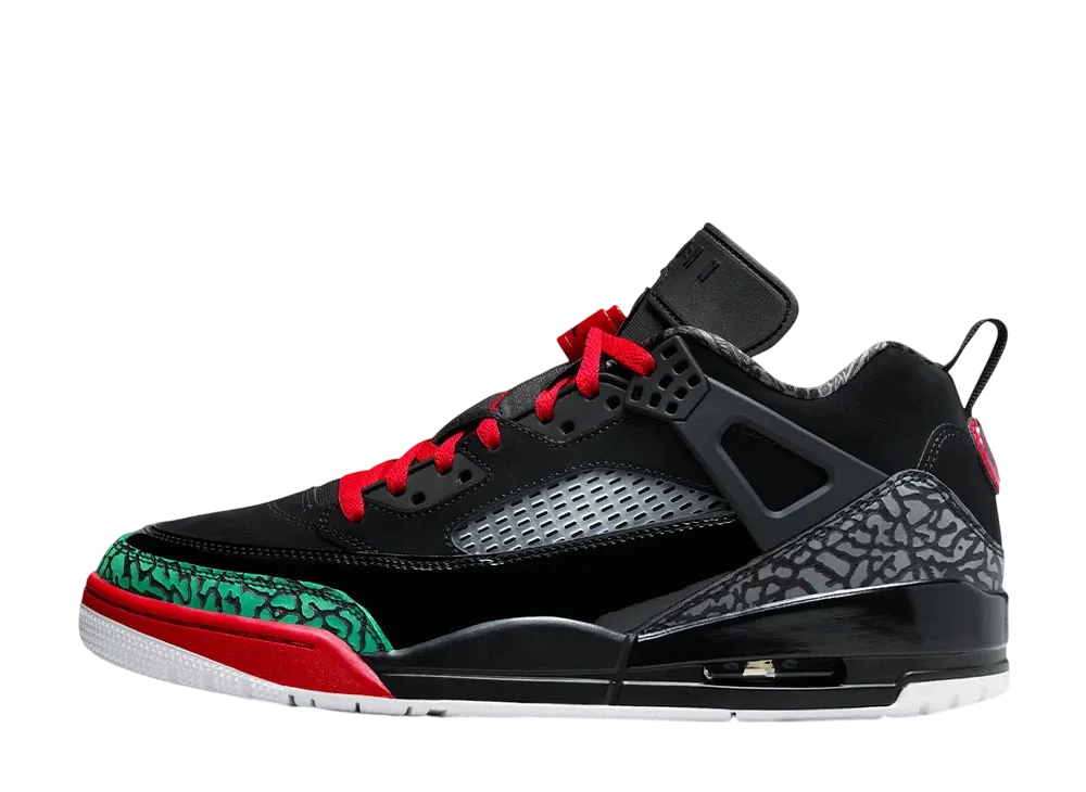 Nike Jordan Spizike Low "Black/Varsity Red/Classic Green"