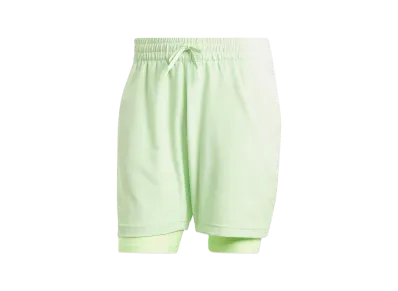 adidas Tennis Heat. Rdy Shorts & Inner Shorts Set "Semi Green Spark/Green Spark"