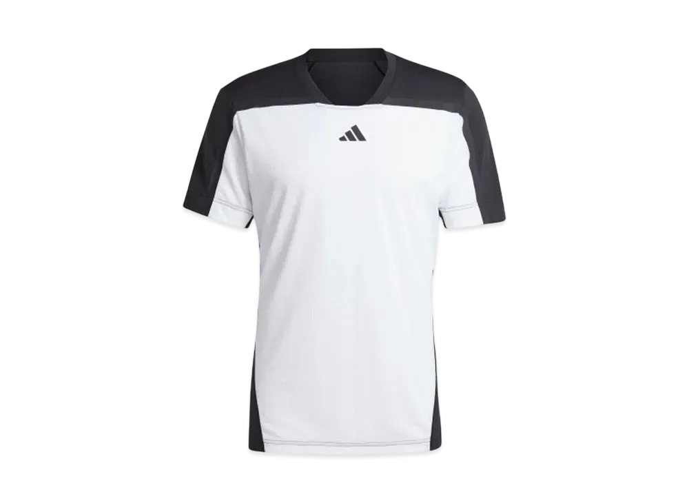 adidas Tennis Heat. Rdy Pro Freelift Short Sleeve T-Shirt "White/Black"