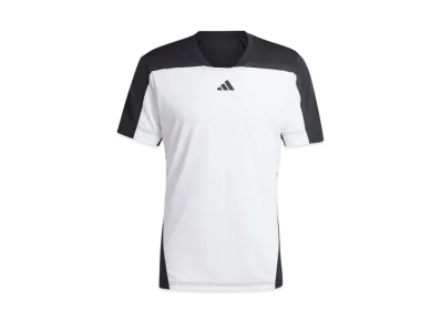 adidas Tennis Heat. Rdy Pro Freelift Short Sleeve T-Shirt "White/Black"