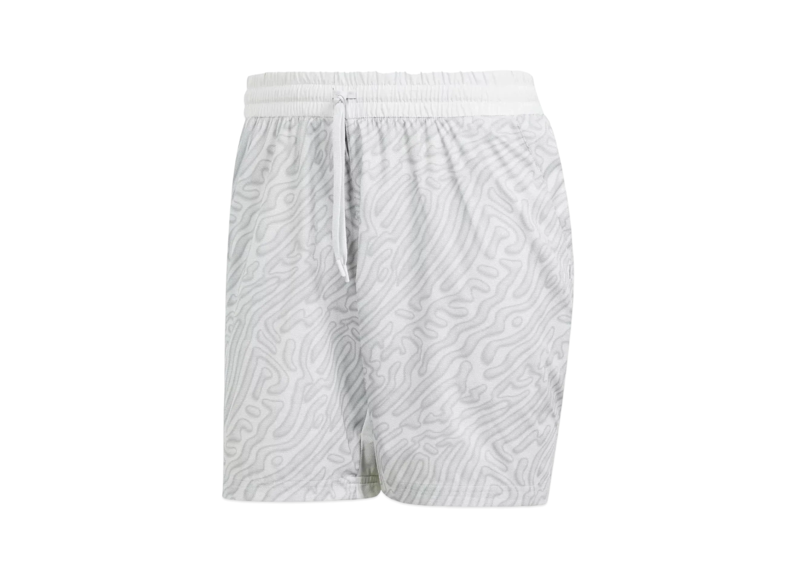 adidas Tennis Heat. Rdy Pro Print Ergo Shorts "Grey One/Charcoal Solid Grey"