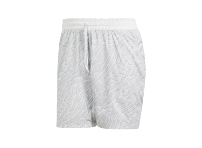 adidas Tennis Heat. Rdy Pro Print Ergo Shorts "Grey One/Charcoal Solid Grey"