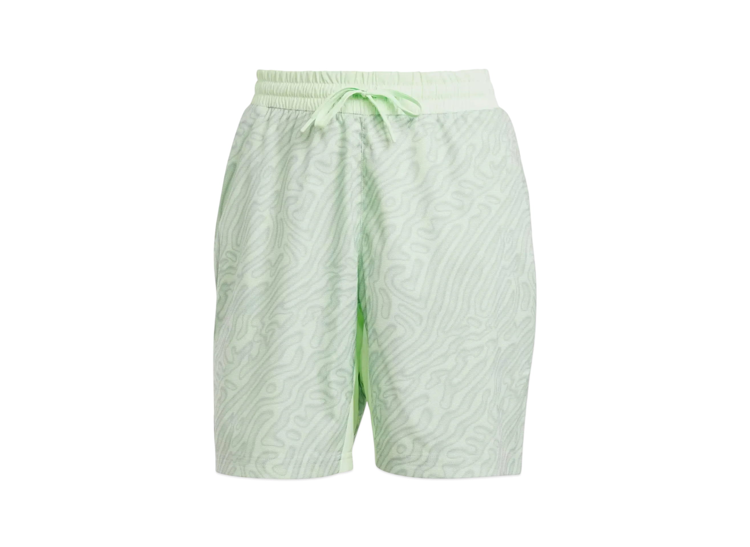 adidas Tennis Heat. Rdy Pro Print Ergo Shorts "Semi Green Spark/Silver Green"