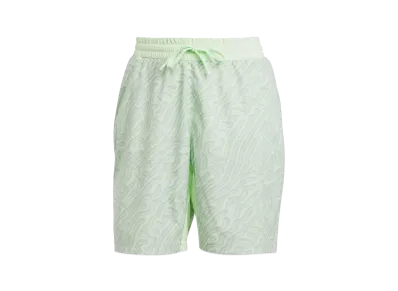 adidas Tennis Heat. Rdy Pro Print Ergo Shorts "Semi Green Spark/Silver Green"