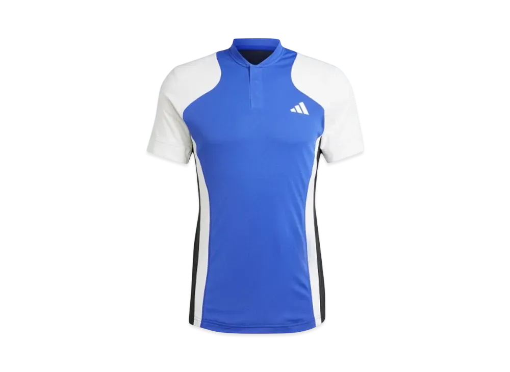 adidas Tennis Pro Freelift Polo Shirt "Lucid Blue/White/Black"