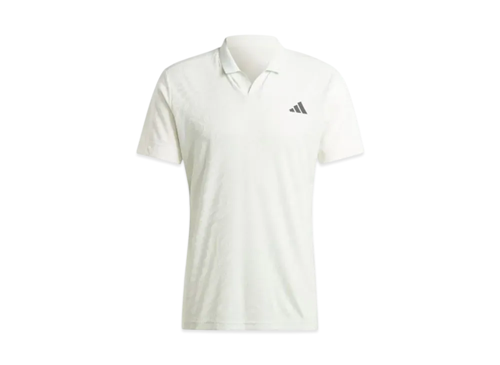 adidas Tennis Airchill Pro Freelift Polo Shirt "Off White/Crystal Jade"