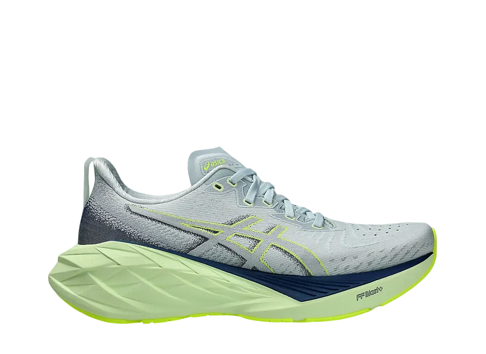アシックス ウィメンズ ノヴァブラスト4 "クールグレー/ブルーエクスパンス"