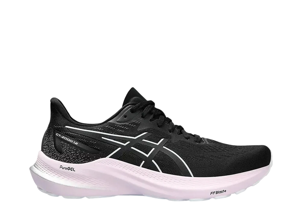 アシックス ウィメンズ GT2000 12 "ブラック/ホワイト"
