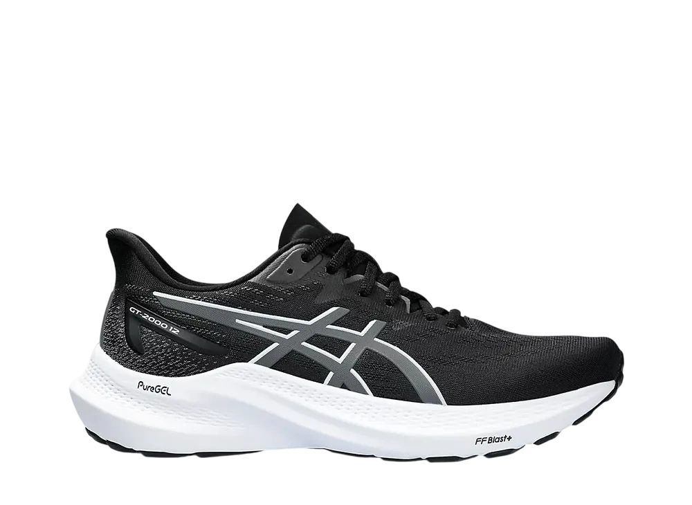 アシックス ウィメンズ GT2000 12 "ブラック/キャリアグレー"