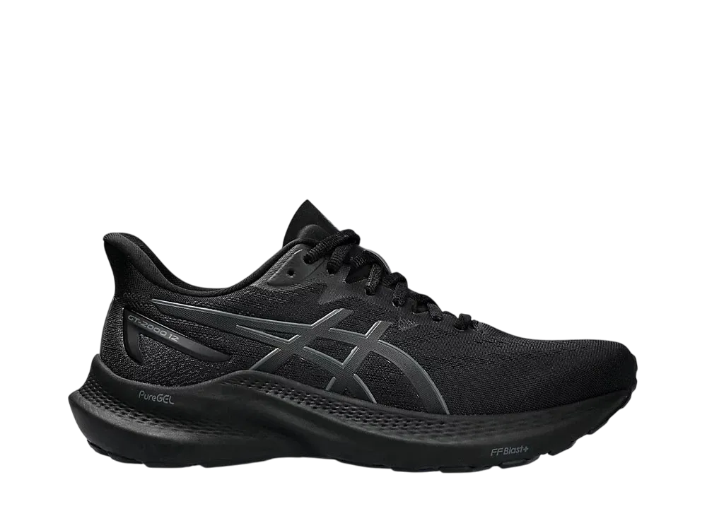アシックス ウィメンズ GT2000 12 "ブラック/ブラック"