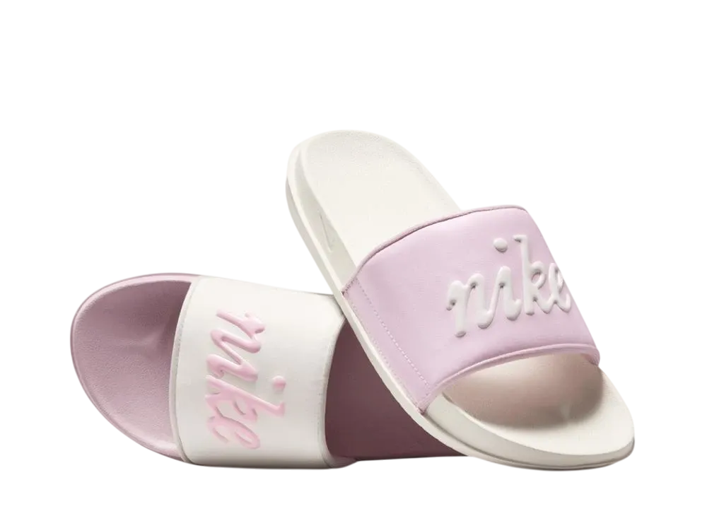 ナイキ ウィメンズ オフコート スライド "ピンク/ホワイト"