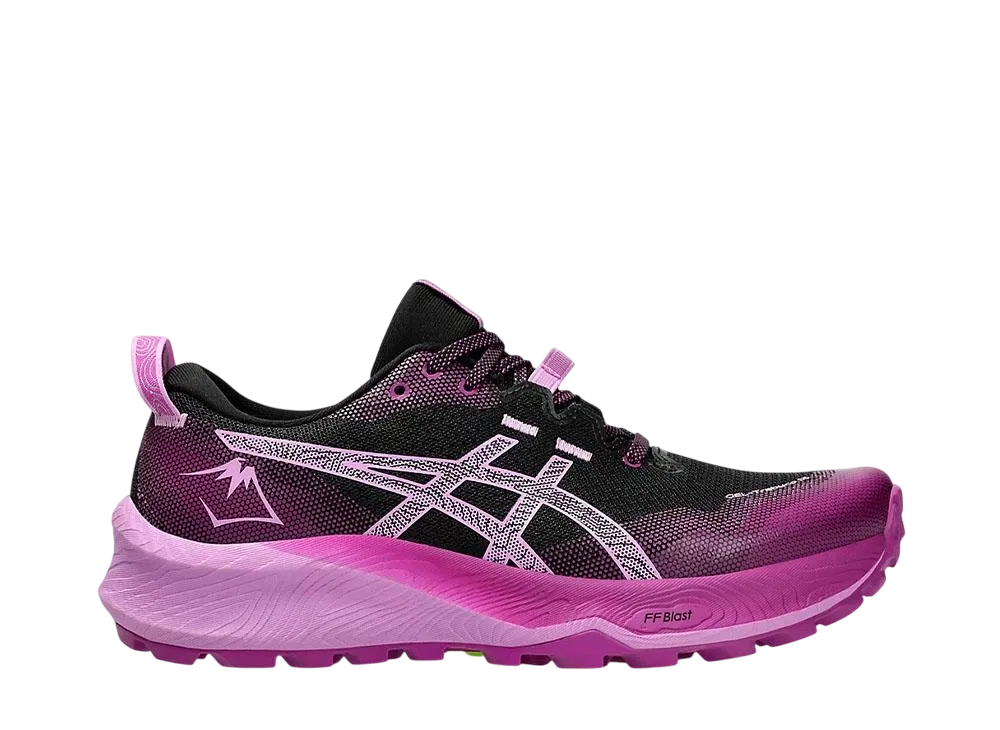 アシックス ウィメンズ ゲルトラブーコ12 "ブラック/ラベンダーグロー"