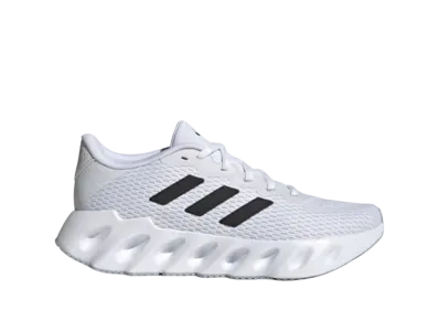 adidas Women's Switch Run Running "Cloud White/Core Black/Halo Silver"