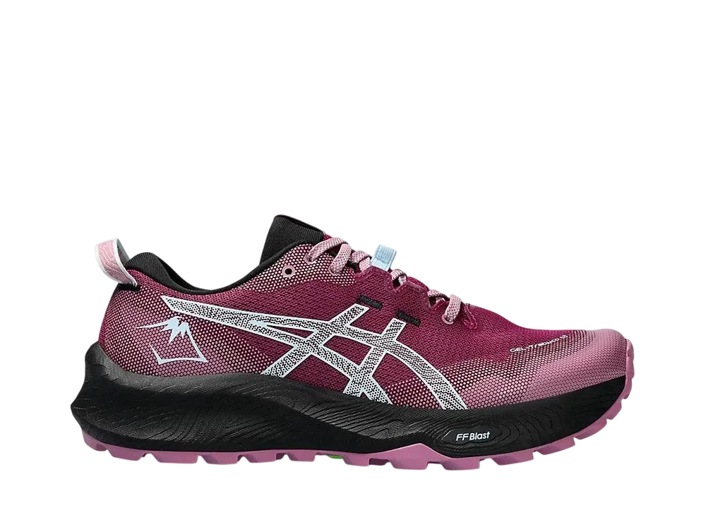 アシックス ウィメンズ ゲルトラブーコ12 "ブラックベリー/ライトブルー"