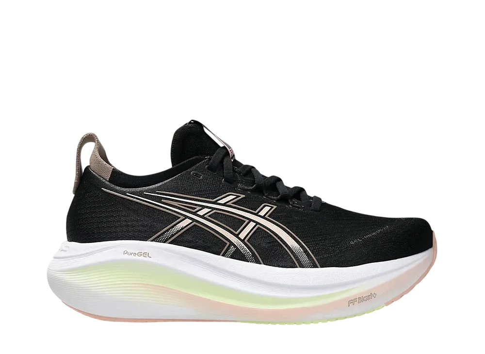 アシックス ウィメンズ ゲルニンバス27 "ブラック/ブリーズ"
