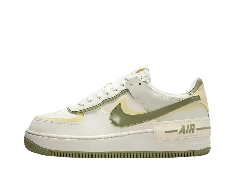 Nike Women's Air Force 1 Shadow "Sail/Alabaster/Pale Ivory/Oil Green"