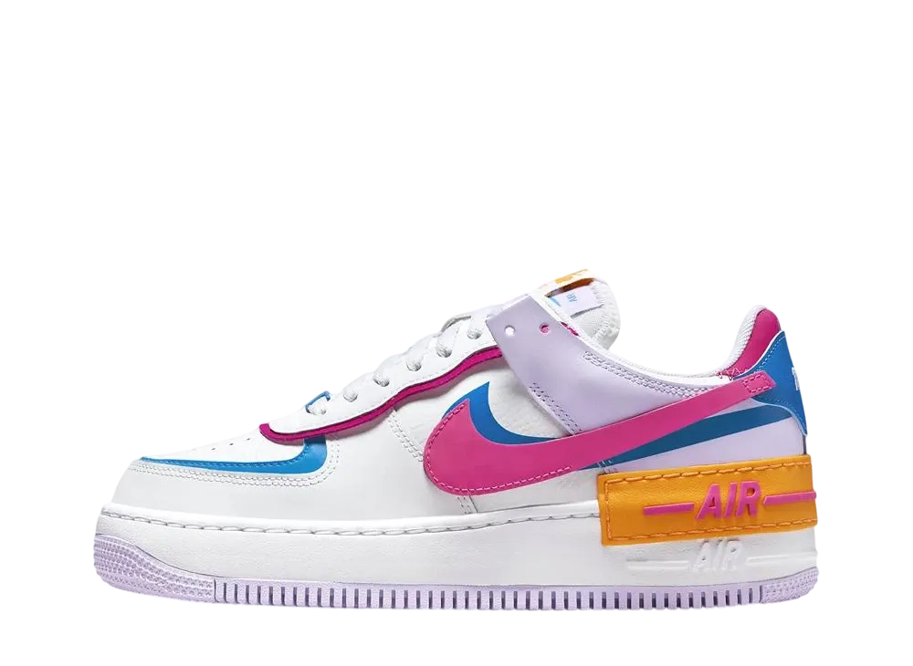 Nike Women's Air Force 1 Shadow "Multicolore des années 90"