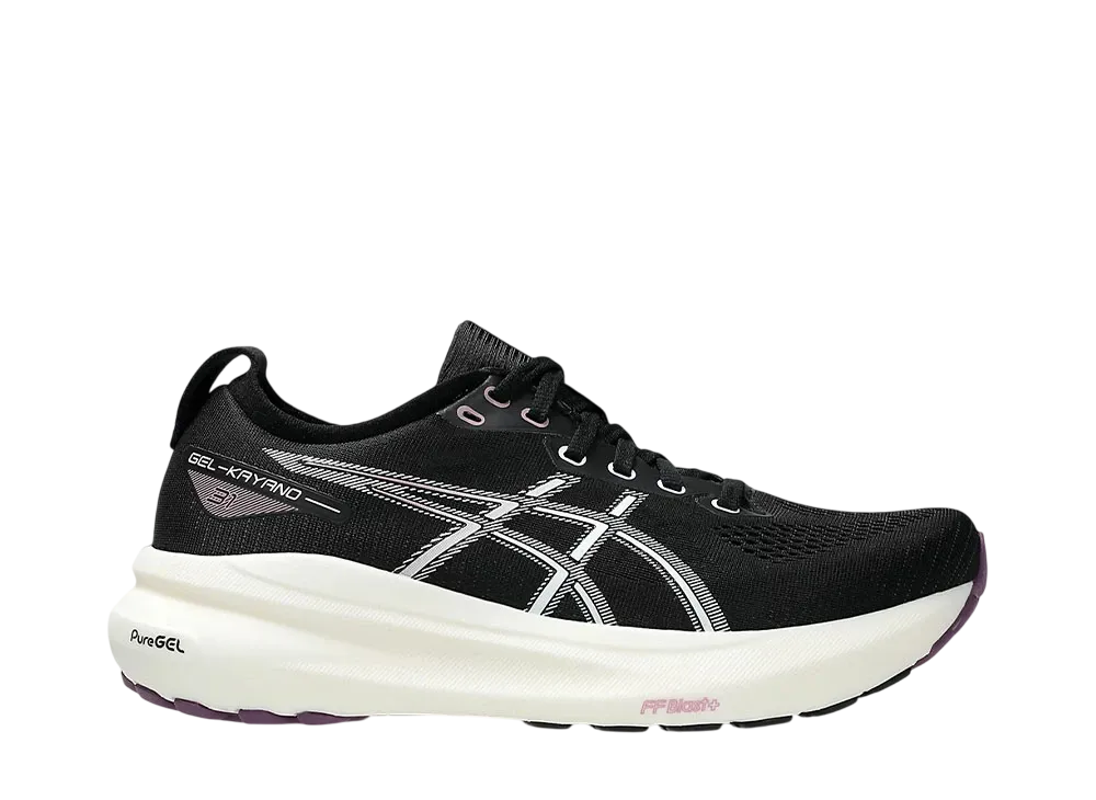 アシックス ウィメンズ ゲルカヤノ31 "ブラック/ピュアシルバー"