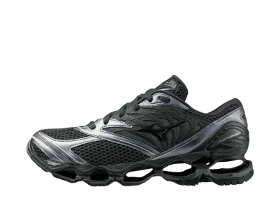 Mizuno Wave Prophecy LS "Black/Metallic Grey"