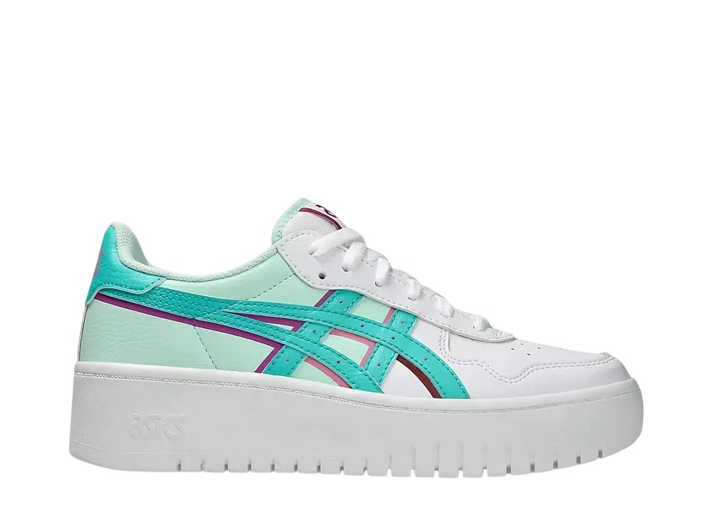 アシックス ウィメンズ ジャパン S PF "ホワイト/ウォーターフォール"