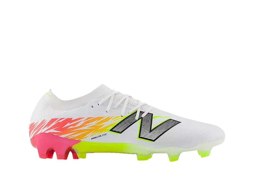 ニューバランス フューロン エリート FG V8 "ホワイト/エナジーレッド/ハイライト"