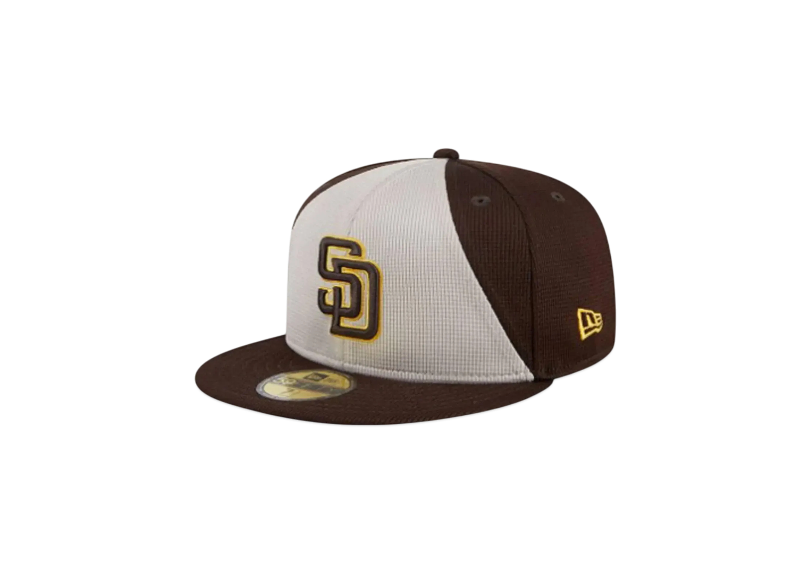 NEW ERA 59Fifty 2025 MLB Batting Practice San Diego Padres "Beige/Brown"