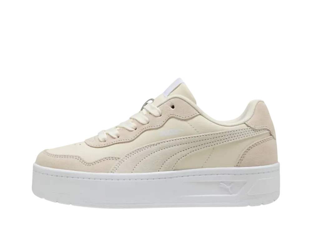 プーマ ウィメンズ コートラリー スカイ SD "フロステッドアイボリー/プーマホワイト"