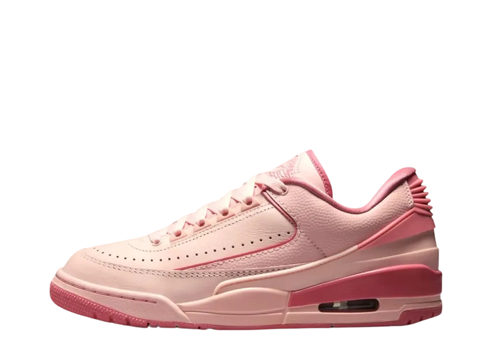 ナイキ ウィメンズ エアジョーダン2/3 ロー "ウォッシュドコーラル"