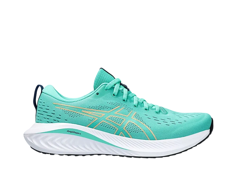 アシックス ウィメンズ ゲルエキサイト10 "オーロラグリーン/シャンパン"