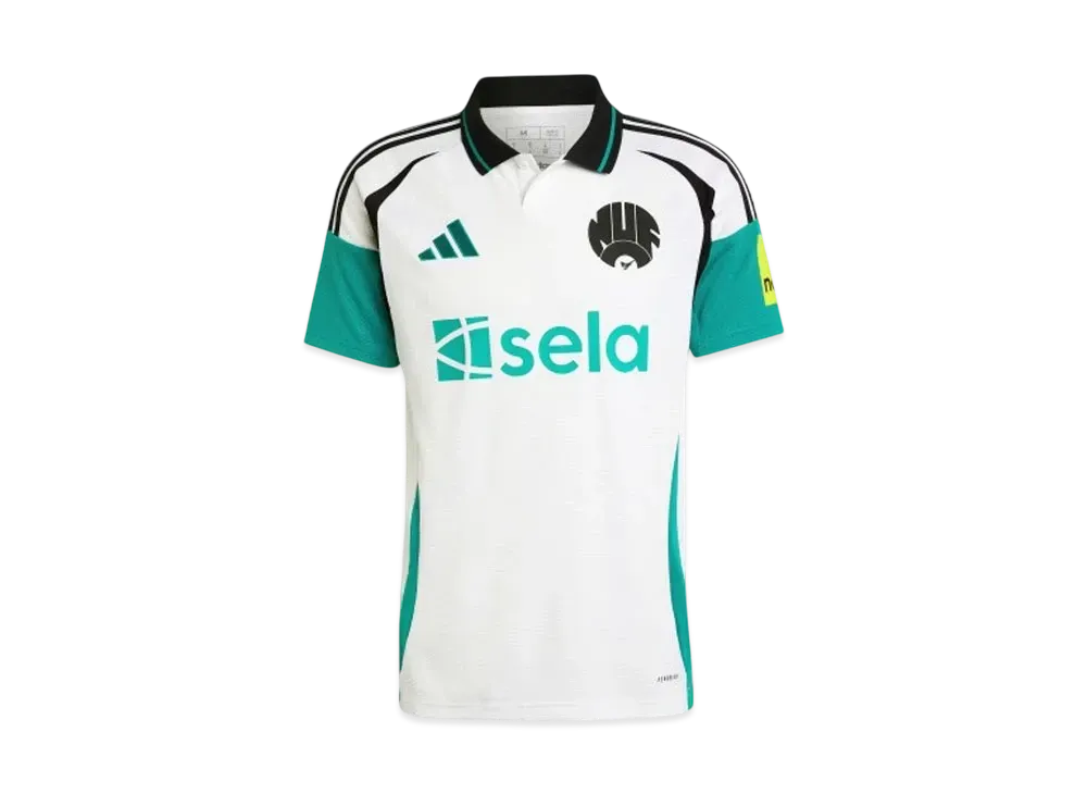 adidas Newcastle United FC 24/25 Third Uniform "White/Eqt Green/Black"