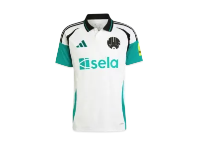 adidas Newcastle United FC 24/25 Third Uniform "White/Eqt Green/Black"