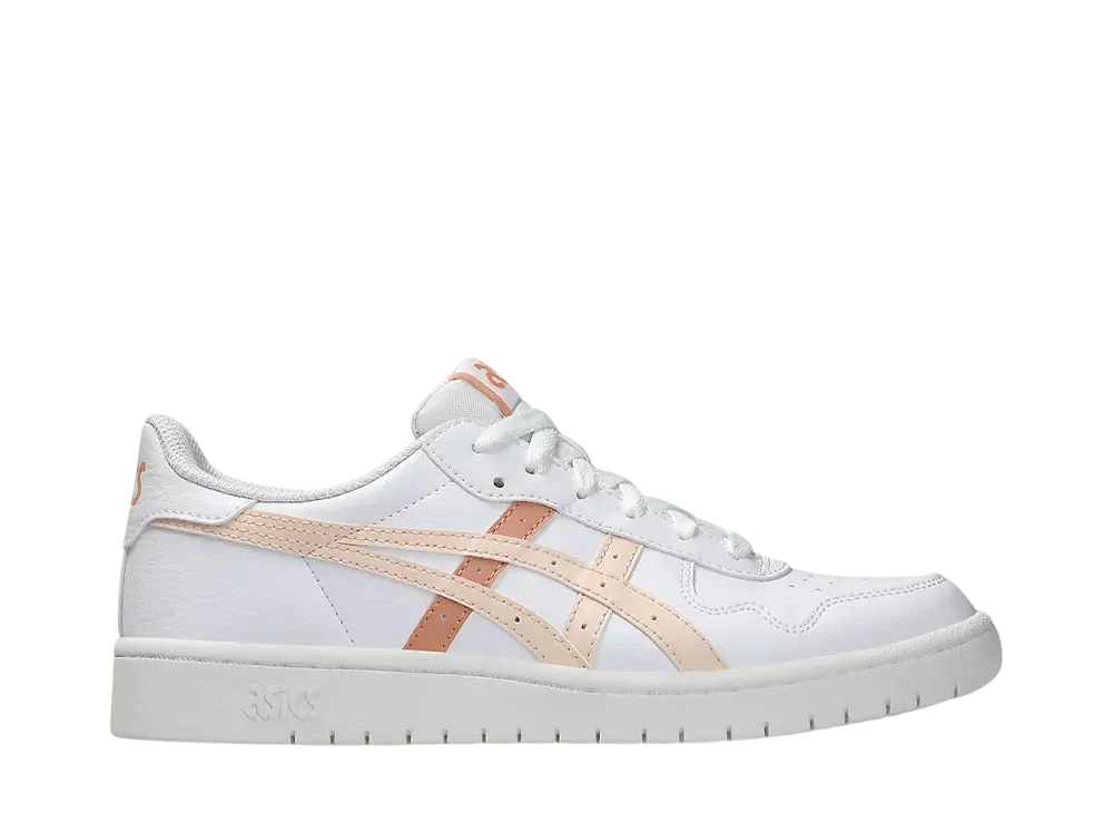 アシックス ウィメンズ ジャパン S "ホワイト/パールピンク"